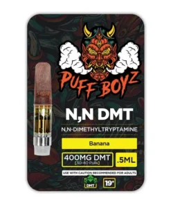Kupte si Puff Boyz NN DMT .5ML(400MG) Cartridge – Banán