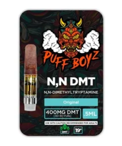 Puff Boyz N,N-DMT 400MG/0.5ML - Vanilla Vape Cartridge